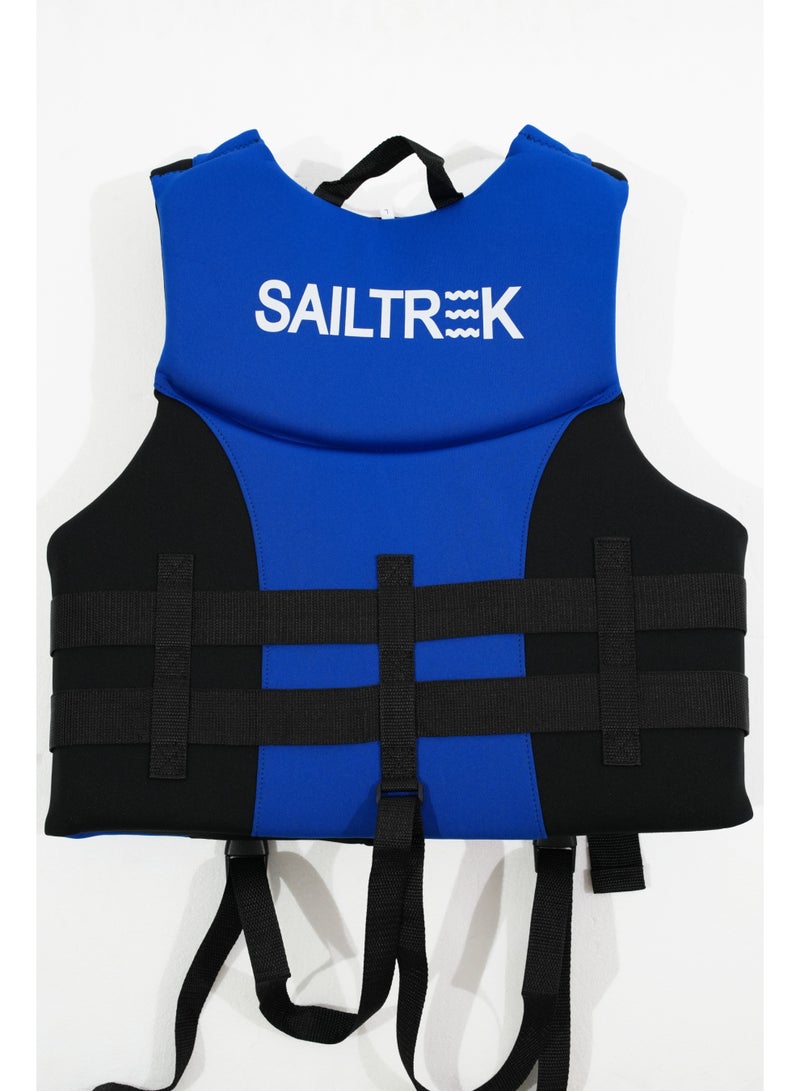 SAILTREK Swim Jacket - Neoprene Life Jacket, Buoyancy Aid Swim Vest with Adjustable Safety Strap for Snorkeling Swimming Kayaking, Water Sports Safety Adult Vest - Image 4