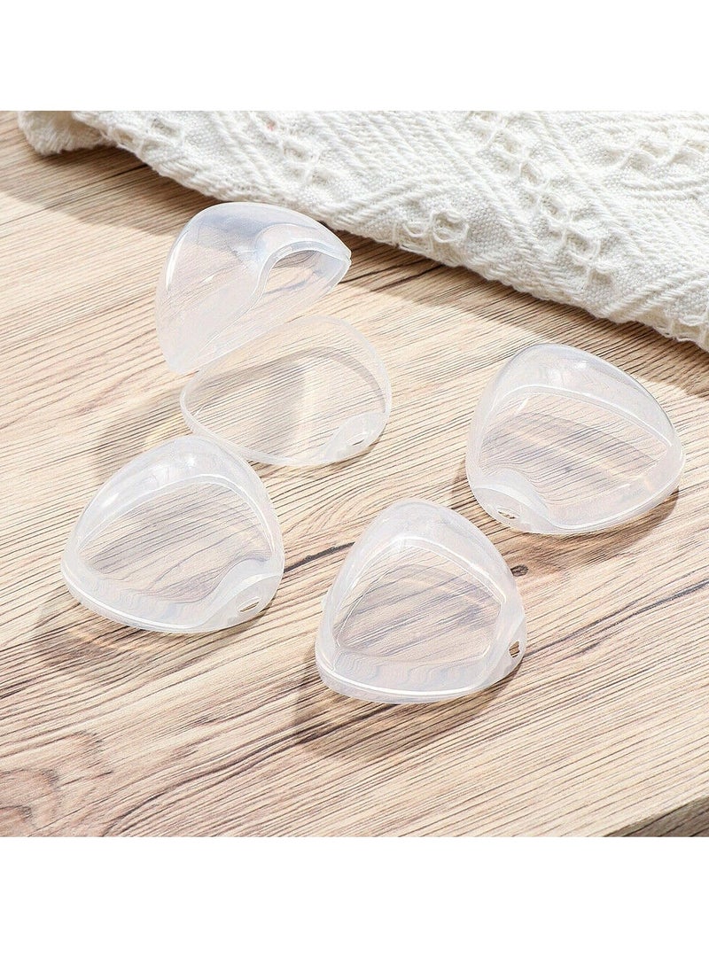 RATSAW - 6 Pack Pacifier Case Pacifier Holder Case Pacifier Clip Holder Case Pacifier Box Pacifier Accessories Transparent - Image 1