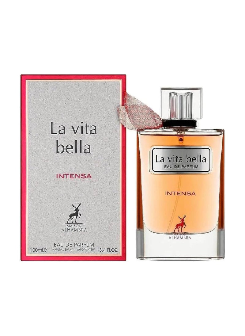MAISON ALHAMBRA - La Vita Bella Intensa  For Women EDP 100ml - Image 1