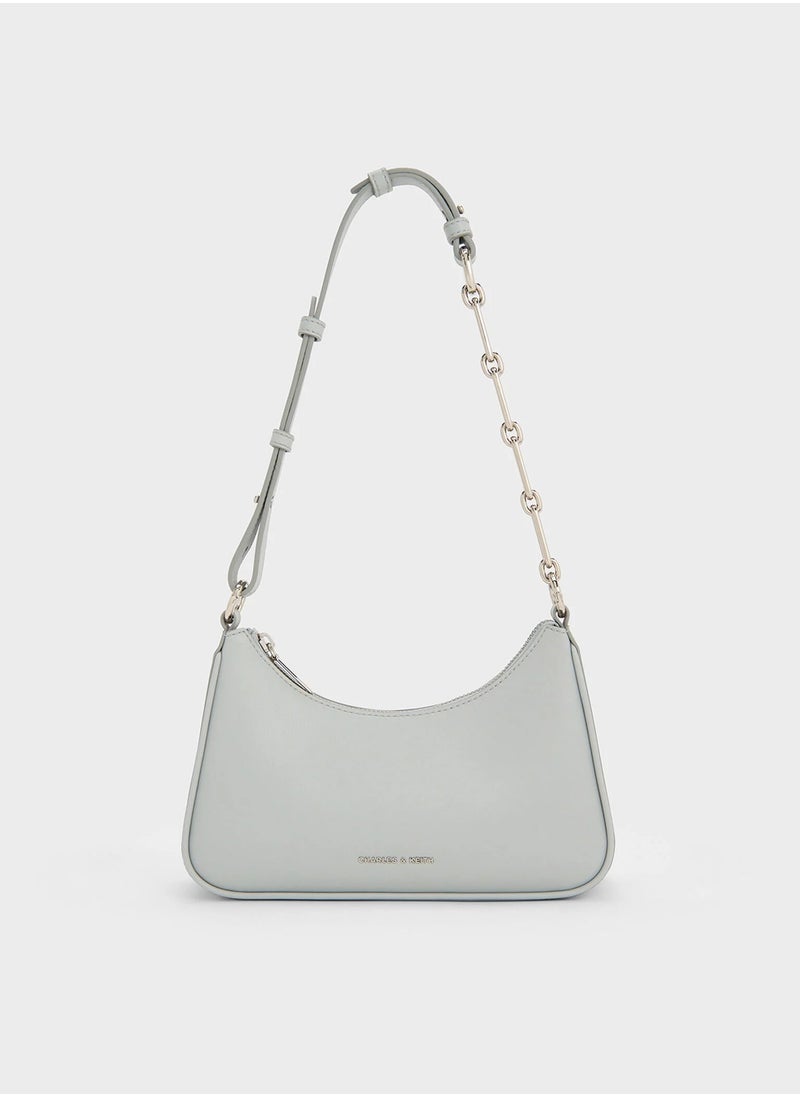 Charles & Keith Charles & Keith Lane Chain-Link Shoulder Bag  - Image 1