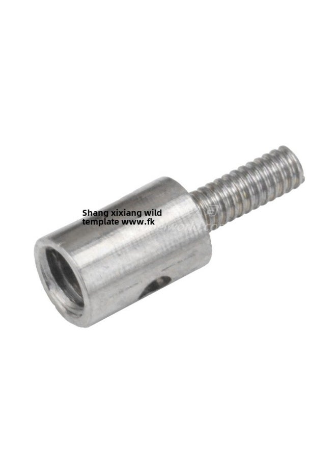 Direct Supply Model Aircraft Tie Rod Fast Regulator Remote Model Accessories Steering Gear Steel Wire Connection Joint-Color:D1.8MM  - Image 4