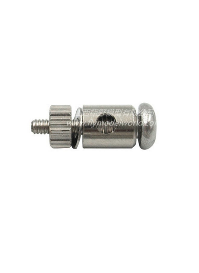 Direct Supply Model Aircraft Tie Rod Fast Regulator Remote Model Accessories Steering Gear Steel Wire Connection Joint-Color:D1.8MM  - Image 5