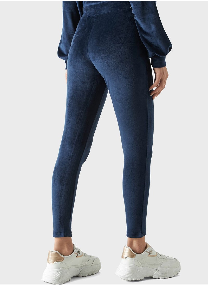 SP Characters - Print Detail High Waist Sweatpants - Image 1