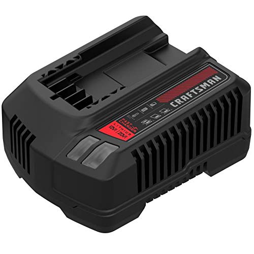 كرافتس مان شاحن بطارية CRAFTSMAN V20 مزود بمؤشر شحن LED متوافق مع جميع بطاريات أدوات الطاقة والأدوات الخارجية CRAFTSMAN V20 (CMCB104) - Image 4