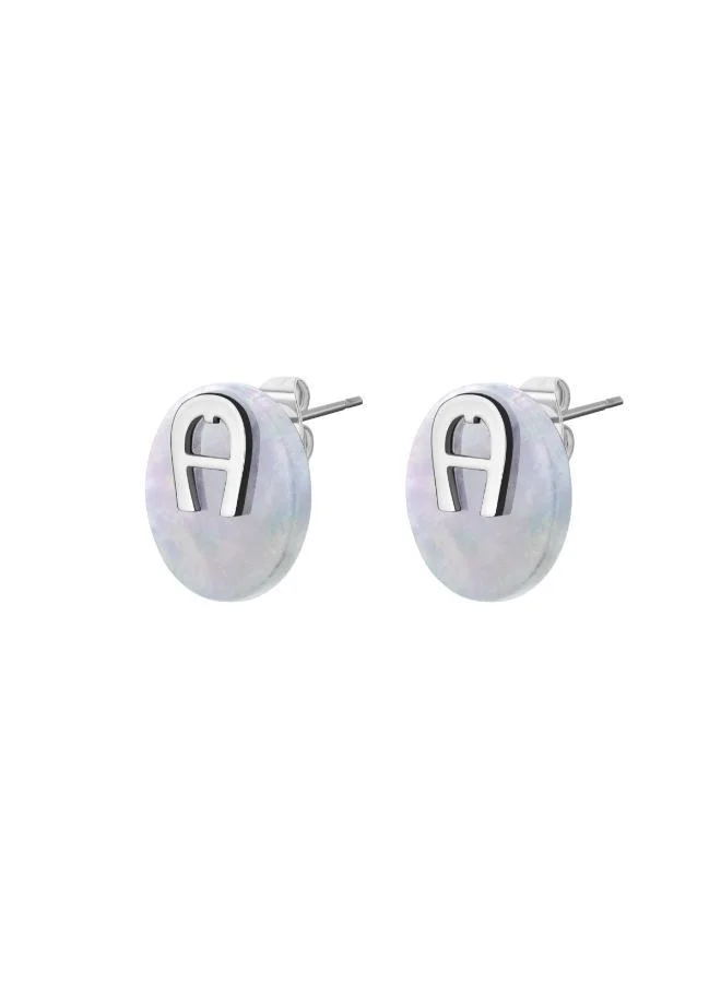 AIGNER Avena Ss Earrings W/Mop