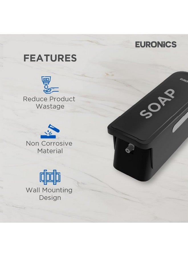 Euronics 300 ml Liquid Soap Dispenser for Bathroom & Offices | Wall Mounted | BEA51 - Image 5