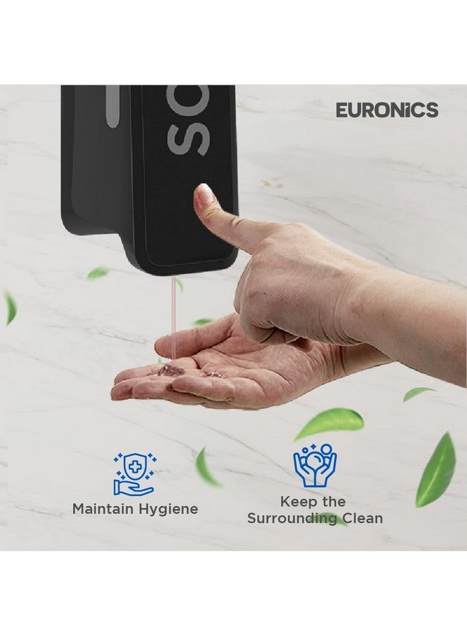 Euronics 300 ml Liquid Soap Dispenser for Bathroom & Offices | Wall Mounted | BEA51 - Image 3