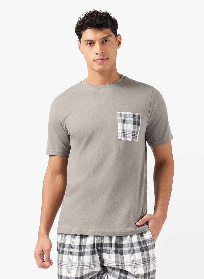 روبرت وود طقم بيجامة تي شيرت وبنطلون - Image 3