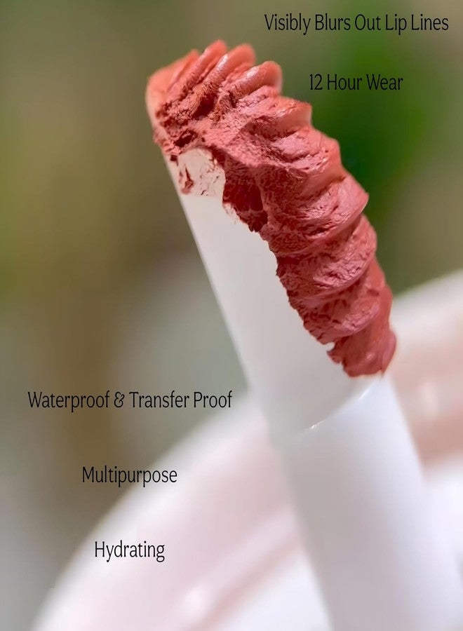 VBA Blurred Pot Lip Blurer Pot Lip Korean Blurring Lip Pot Lip and Cheek Blur Pot Non-Stick Lipstick (CreamyCloves) - Image 5