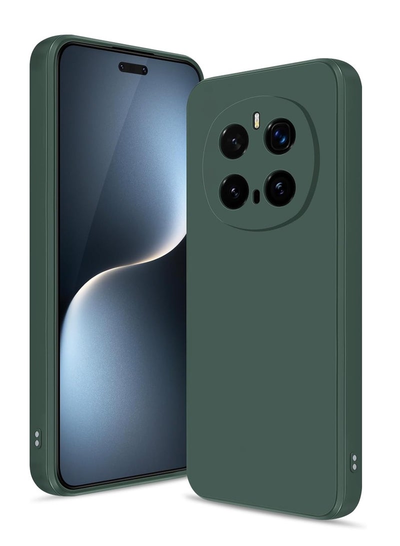 Honor Magic 7 Pro Case Cover Liquid Silicone Anti-Fingerprint Case with Camera Protection Cover for Honor Magic 7 Pro 5G 6.8-inch - Image 1