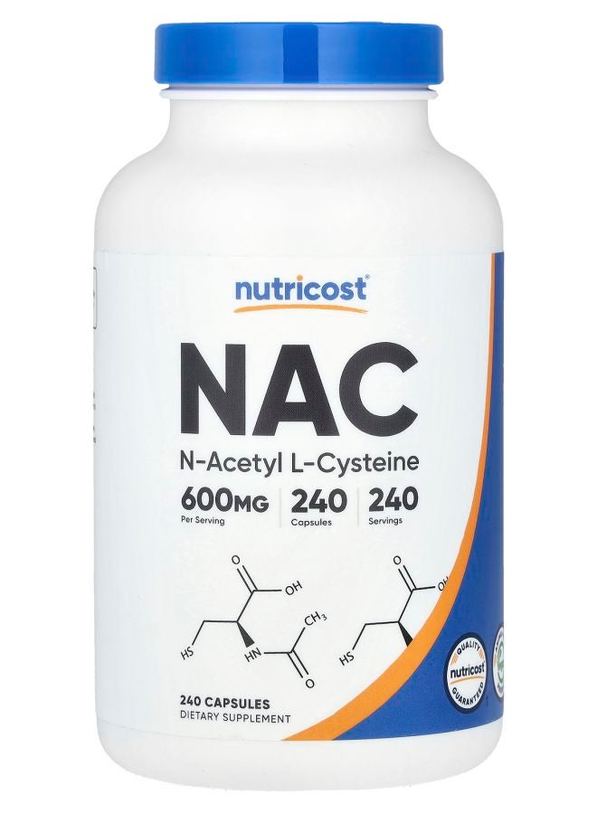 Nutricost NAC 600 mg 240 Capsules