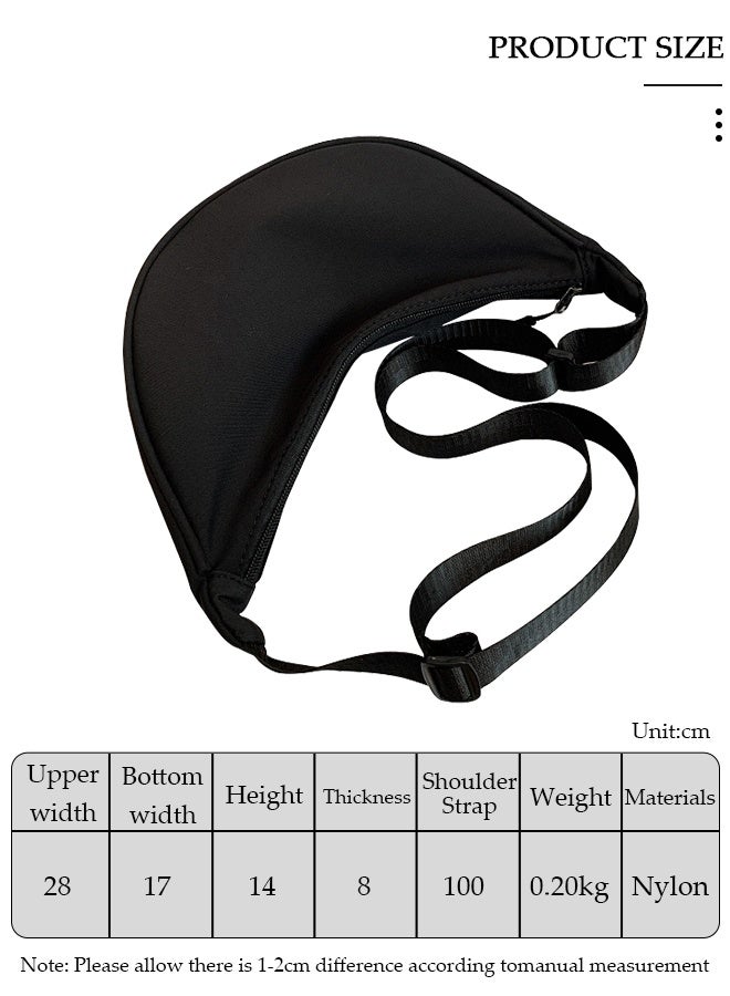 DUNISO Waterproof Sling Bag Crossbody Bag for Men and Women Sling Handbag Shoulder Bag Daypack For Shopping Hiking Multipurpose Crossbody Chest Bag - Image 3