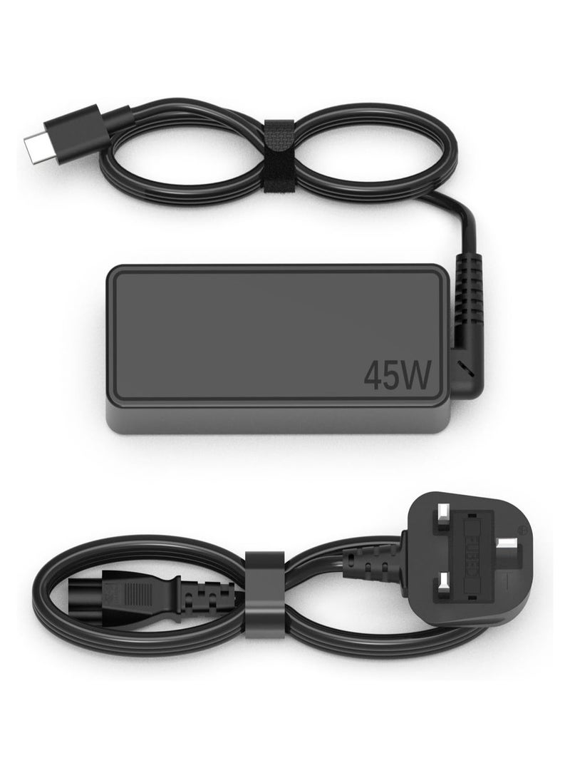 JSBazar 45W USB-C Type-C AC ADLX45YLC3A SA10E75841 00HM663 Lenovo Laptop Adapter - Image 2