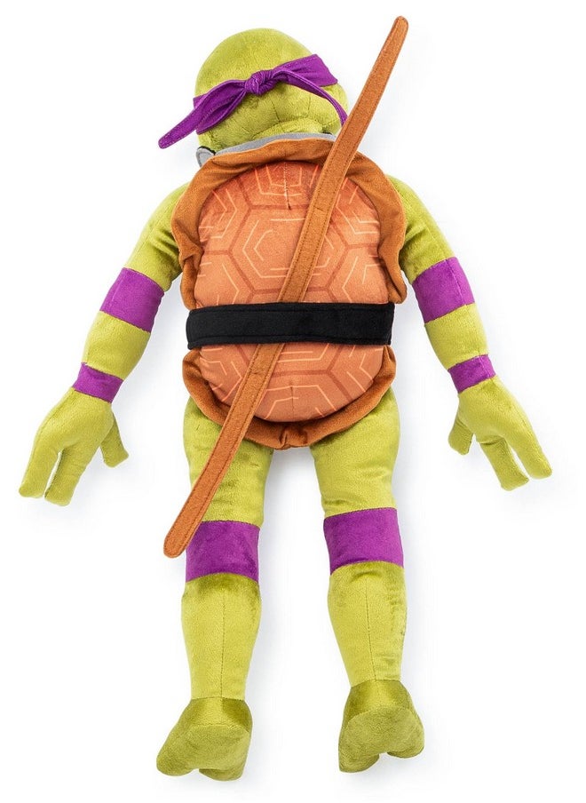 Jay Franco Nickelodeon Teenage Mutant Ninja Turtles Donatello Plush Pillow Buddy Super Soft Stuffed Character Pillow Polyester Microfiber 26 Inches  - Image 5