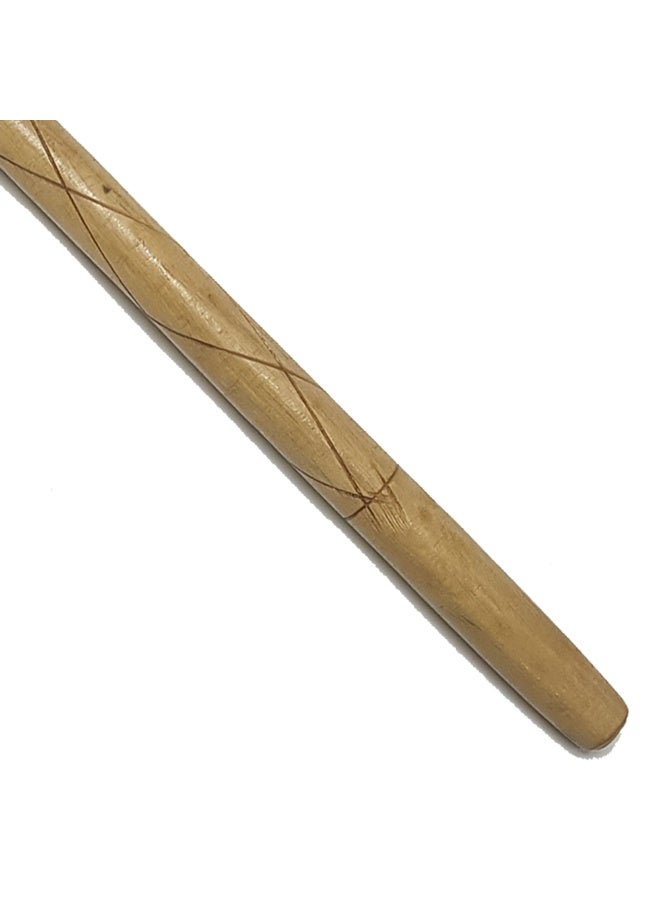 A walking stick made of Aswan beechwood, for men, brown and Havana - Image 3