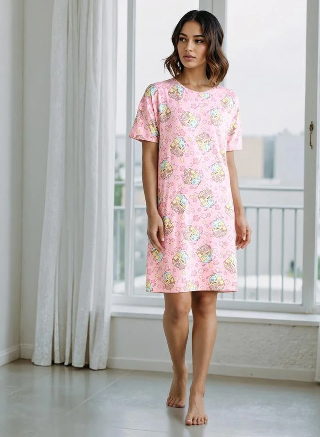 سبلاش فيڤ قميص نوم بطبعة المينيونز بالكامل