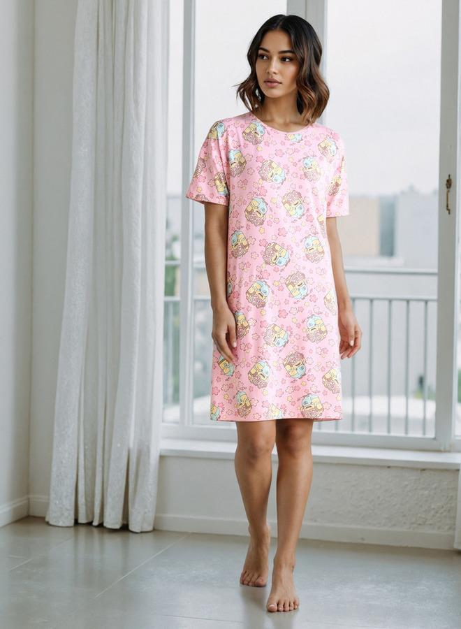 سبلاش فيڤ قميص نوم بطبعة المينيونز بالكامل - Image 2