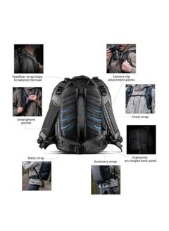 PGYTECH Pgytech OneMo 2 Backpack Gray Camo 25L  - Image 3
