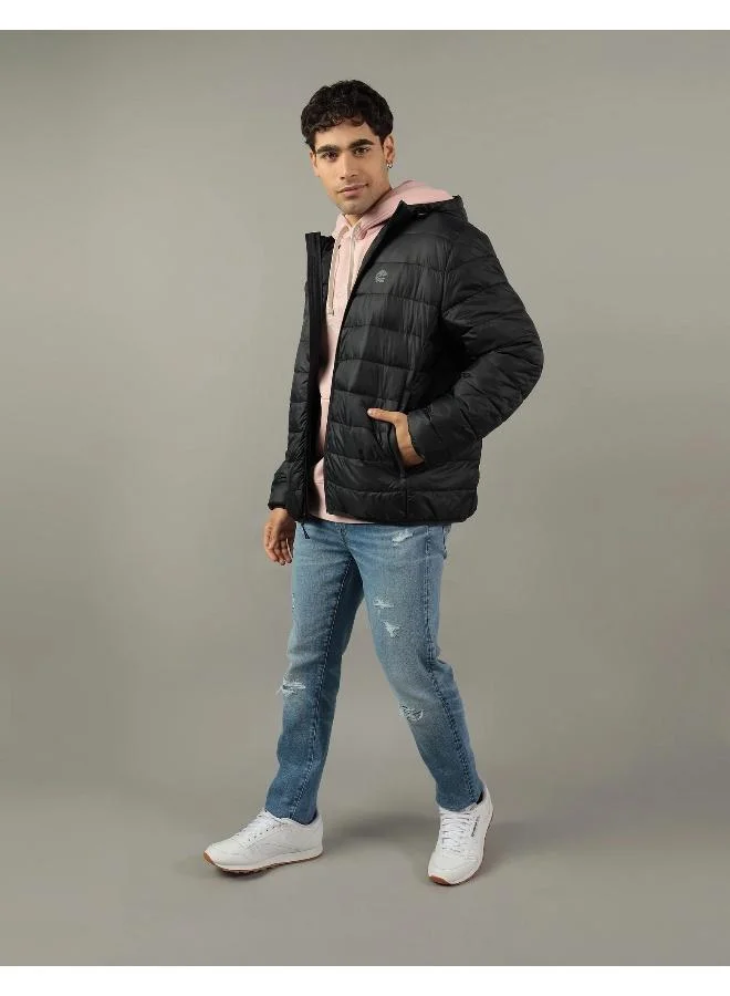 امريكان ايجل Zip Through Puffer Jacket