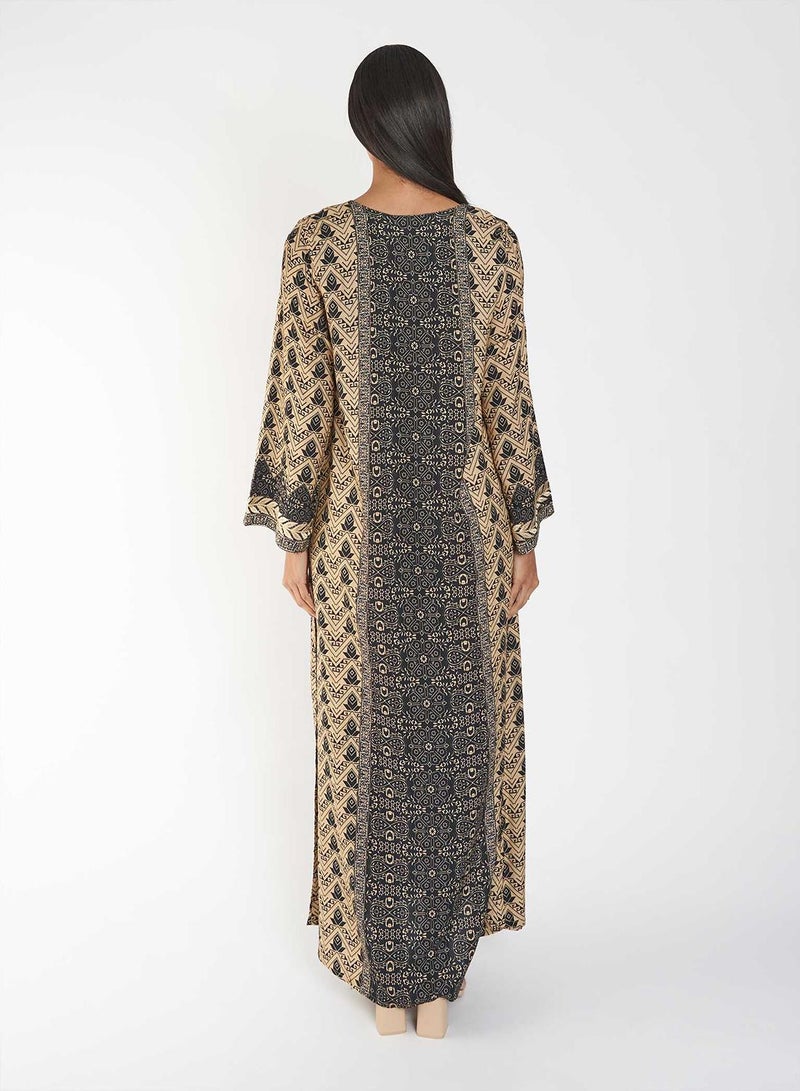 كشخة جلابية بطباعة رقمية - Image 2