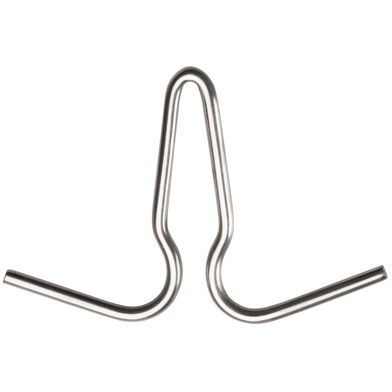 Winco PH2 Double Pot Hook Stainless Steel Medium