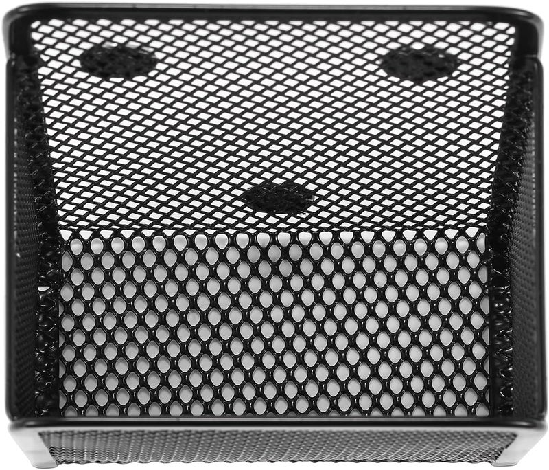 zeyce Magnetic Pencil Holder,Mesh Stainless Steel Pen Basket, Metal Writing Utensil Storage Organizer for Whiteboard,Blackboard,Kitchen, Locker, Home, or Office - Image 5