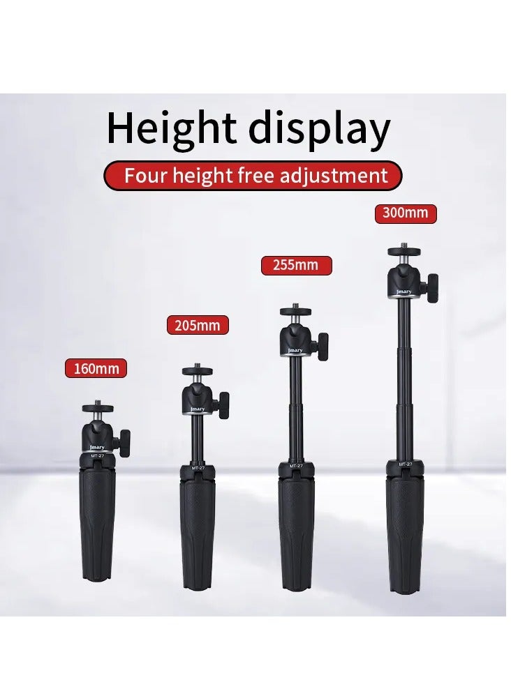 Jmary Jmary MT27 Mini Portable Lightweight Tripod Stand Smart Selfie Stick 360 Rotation for Phone and Camera - Image 4