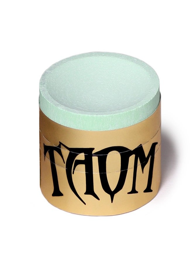 TAOM Soft Billiard Pool Cue Premium Chalk Green - with Chalk Holder - Image 3