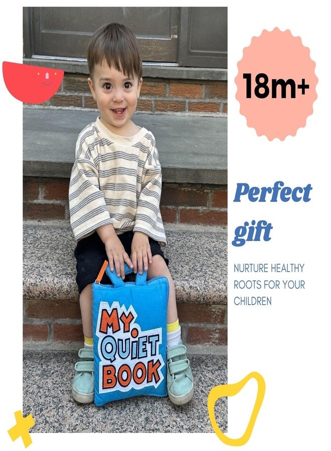 TAVVA My Quiet Book - Toddler Travel Essential, Car Plane Activity Books, Montessori Busy Board Book, Airplane Toys for Toddlers 1-3, Gifts for 1 2 3 4 Year Old Girl, Birthday Gifts Toys Age 2-4 - Image 5