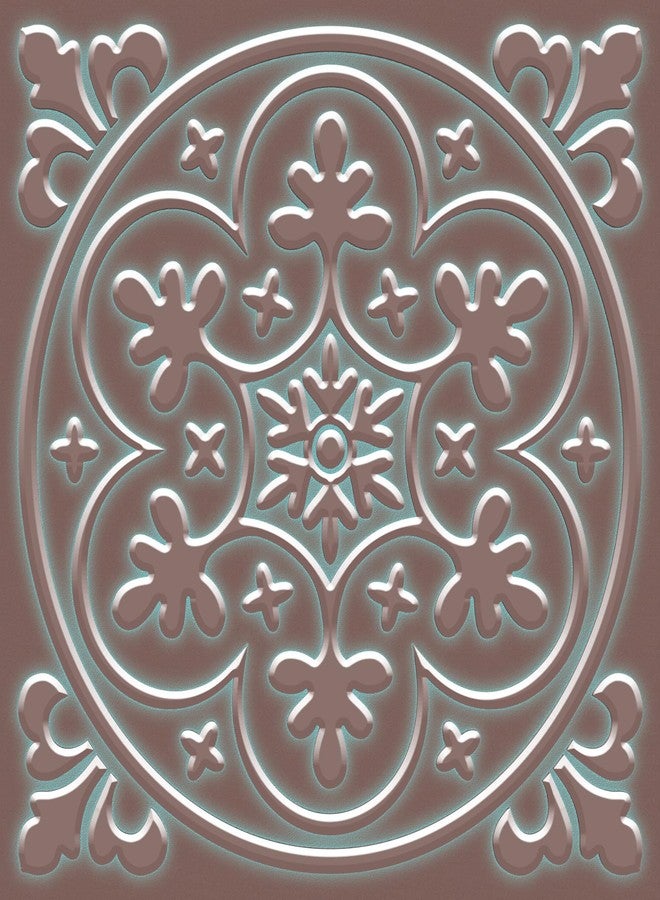 Alwayspon 20 ورقة من النحاس المعدني ثلاثي الأبعاد، ألواح خلفية قابلة للتقشير واللصق، بلاط سقف معلق، ملصقات حائط ذاتية اللصق، بلاط مترو الأنفاق للمطبخ والحمام - Image 1