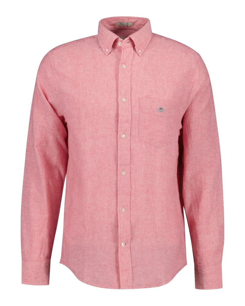 GANT  Regular Cotton Linen Shirt for Men | Best Price UAE