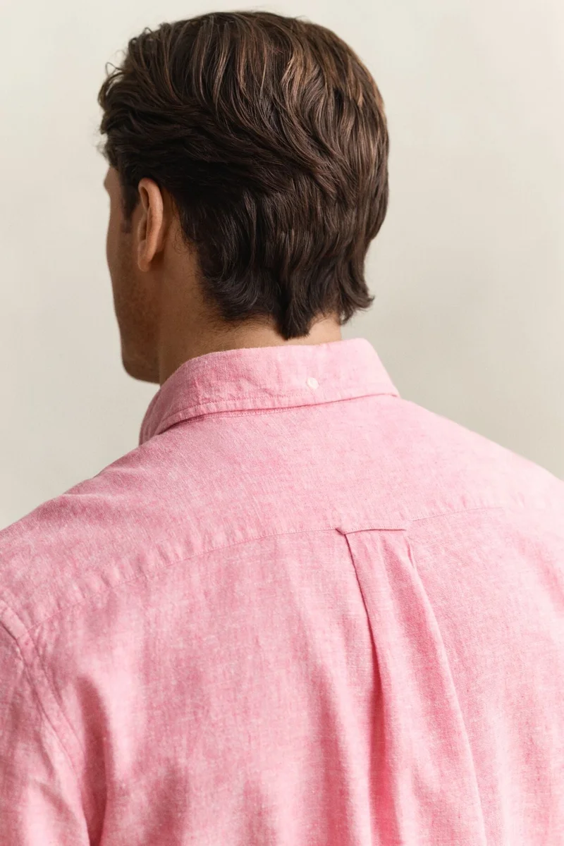 GANT  Regular Cotton Linen Shirt for Men | Best Price UAE