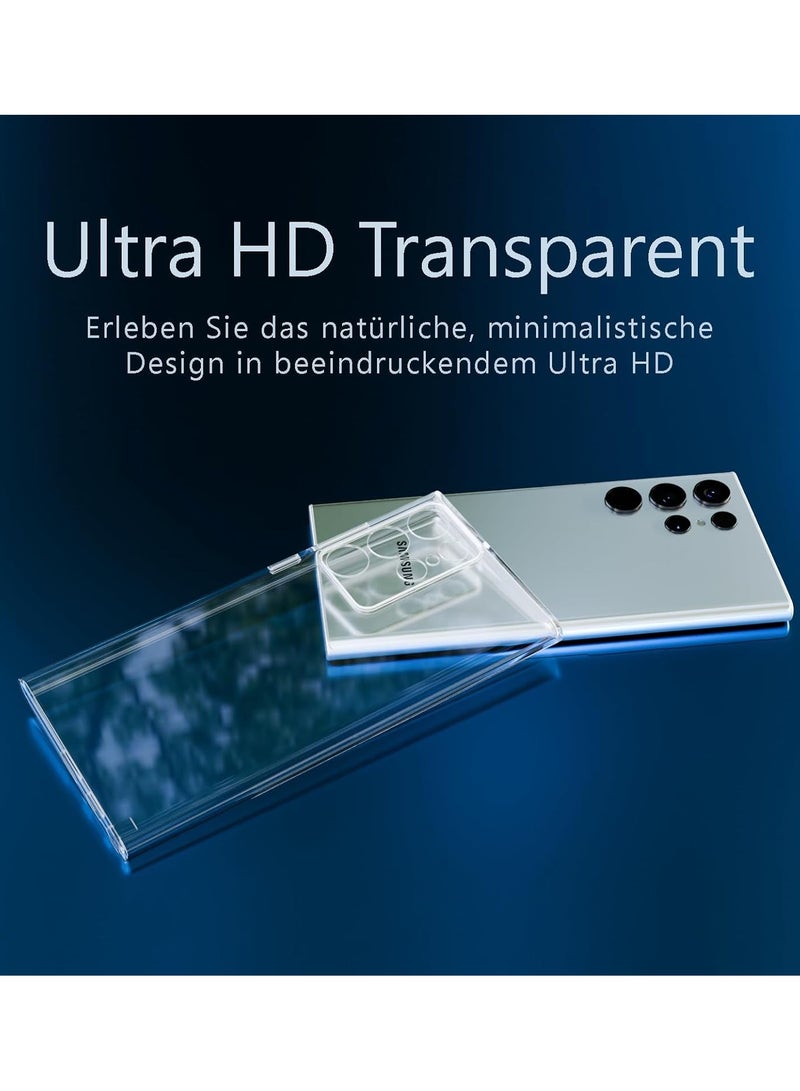 Bills Samsung Galaxy S22 Ultra Case - Crystal Clear Soft TPU Slim Anti-Shock Transparent Back Cover with Ultimate Protection - Image 5