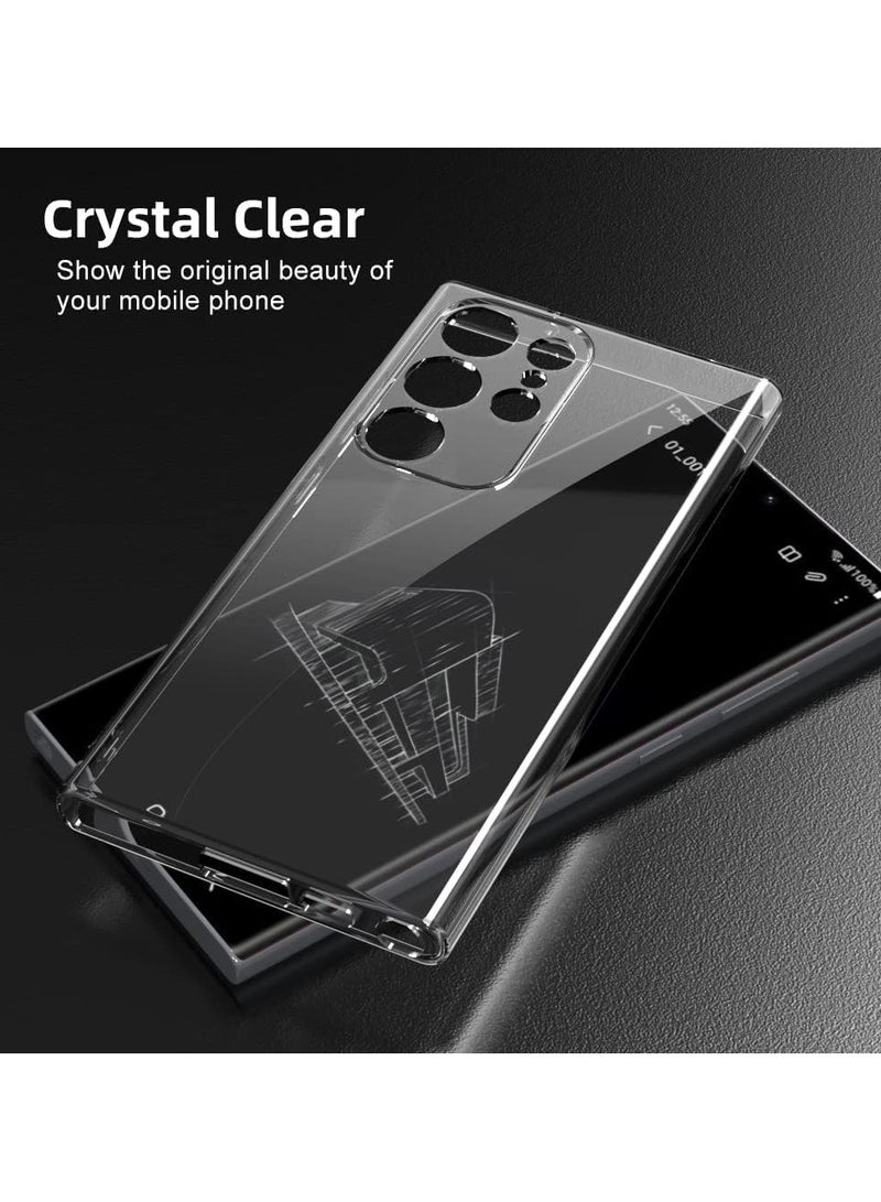 Bills Samsung Galaxy S22 Ultra Case - Crystal Clear Soft TPU Slim Anti-Shock Transparent Back Cover with Ultimate Protection - Image 3
