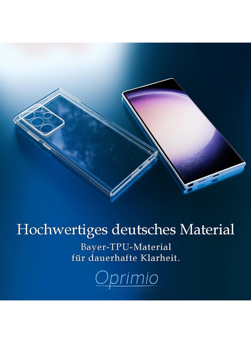 Bills Samsung Galaxy S22 Ultra Case - Crystal Clear Soft TPU Slim Anti-Shock Transparent Back Cover with Ultimate Protection - Image 4