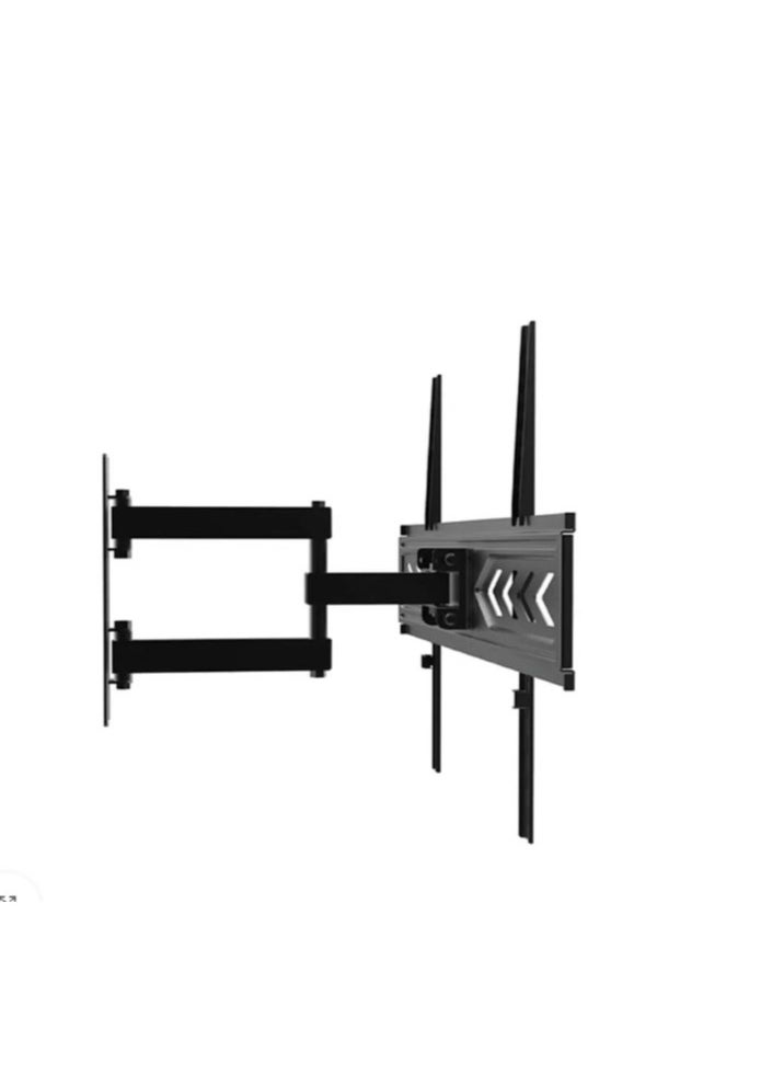 TechFort Full Motion Articulating Swivel Wall Mount Bracket For Upto 65 Inch Black  - Image 3
