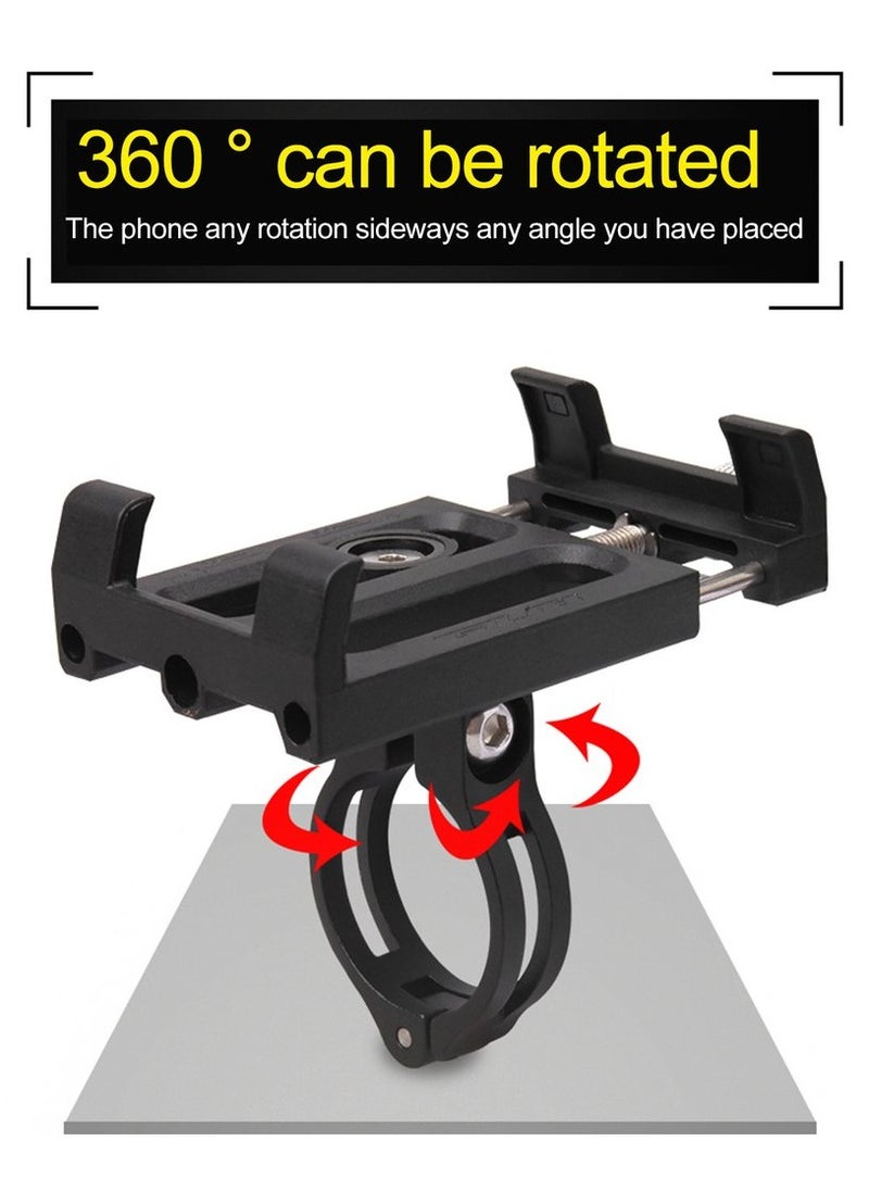 GUB Materials: Plastic- Aluminum , Supported Size: 55-100mm , NW: 70g GW: 111g  , Colors: Black , Installing rotating component supports to do a 360 degree rotation.  - Image 2
