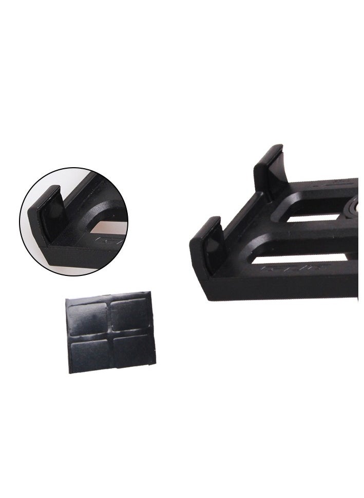 GUB Materials: Plastic- Aluminum , Supported Size: 55-100mm , NW: 70g GW: 111g  , Colors: Black , Installing rotating component supports to do a 360 degree rotation.  - Image 3