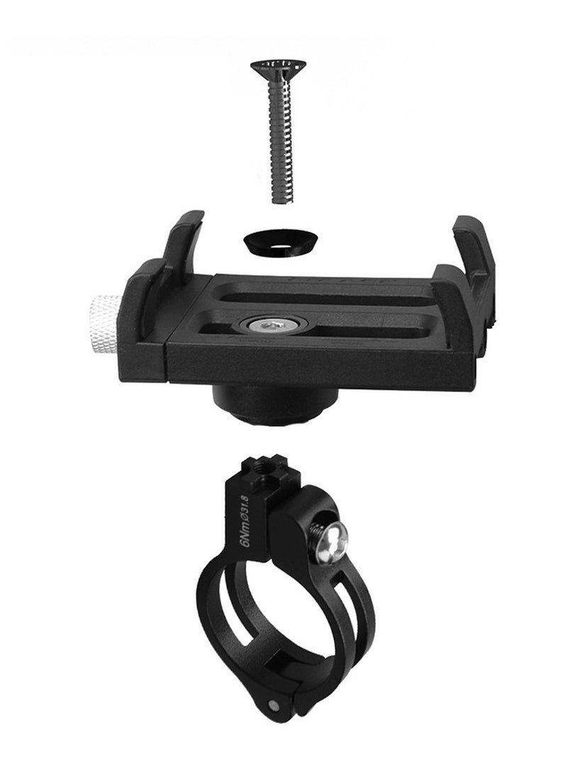 GUB Materials: Plastic- Aluminum , Supported Size: 55-100mm , NW: 70g GW: 111g  , Colors: Black , Installing rotating component supports to do a 360 degree rotation.  - Image 4