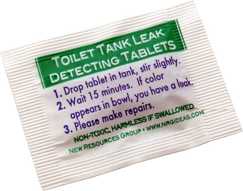 New Resources Group Toilet Leak Detecting Tablets - Dye Tablets for Bathroom Leaks - Detect Silent Leaks - Image 3