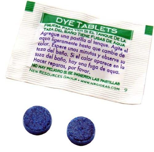 New Resources Group Toilet Leak Detecting Tablets - Dye Tablets for Bathroom Leaks - Detect Silent Leaks - Image 5