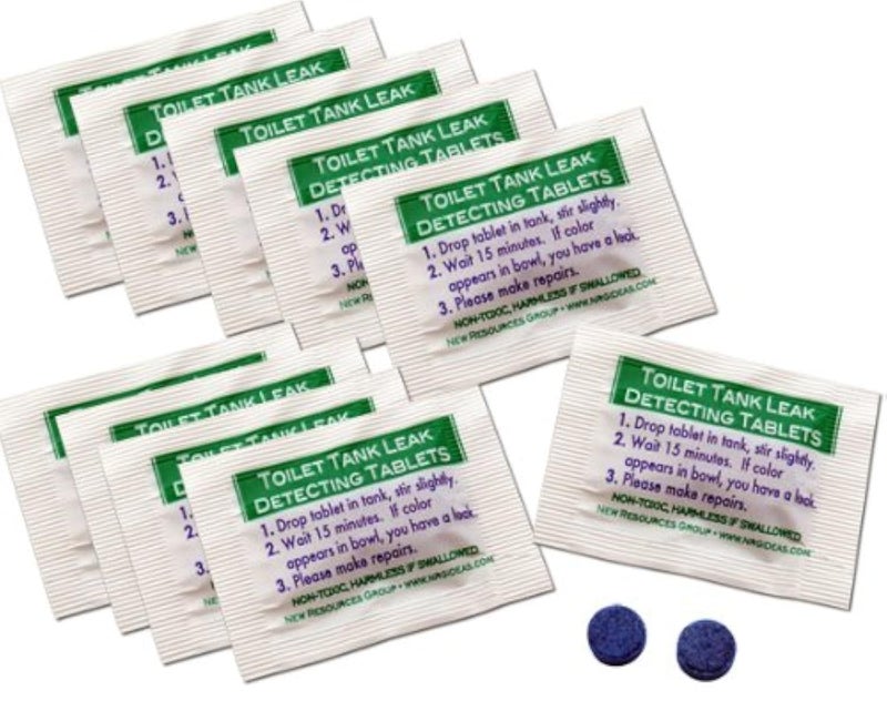 New Resources Group Toilet Leak Detecting Tablets - Dye Tablets for Bathroom Leaks - Detect Silent Leaks - Image 4