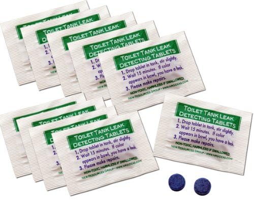 New Resources Group Toilet Leak Detecting Tablets - Dye Tablets for Bathroom Leaks - Detect Silent Leaks - Image 2