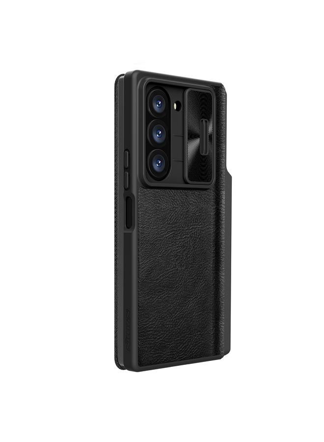 Nillkin Case For Samsung Galaxy Z Fold6 5G QIN Series Pro Sliding Camera Cover Design Leather Phone Case - Image 3