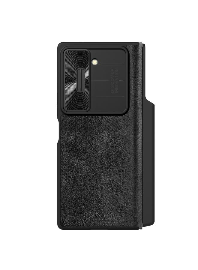 Nillkin Case For Samsung Galaxy Z Fold6 5G QIN Series Pro Sliding Camera Cover Design Leather Phone Case - Image 1
