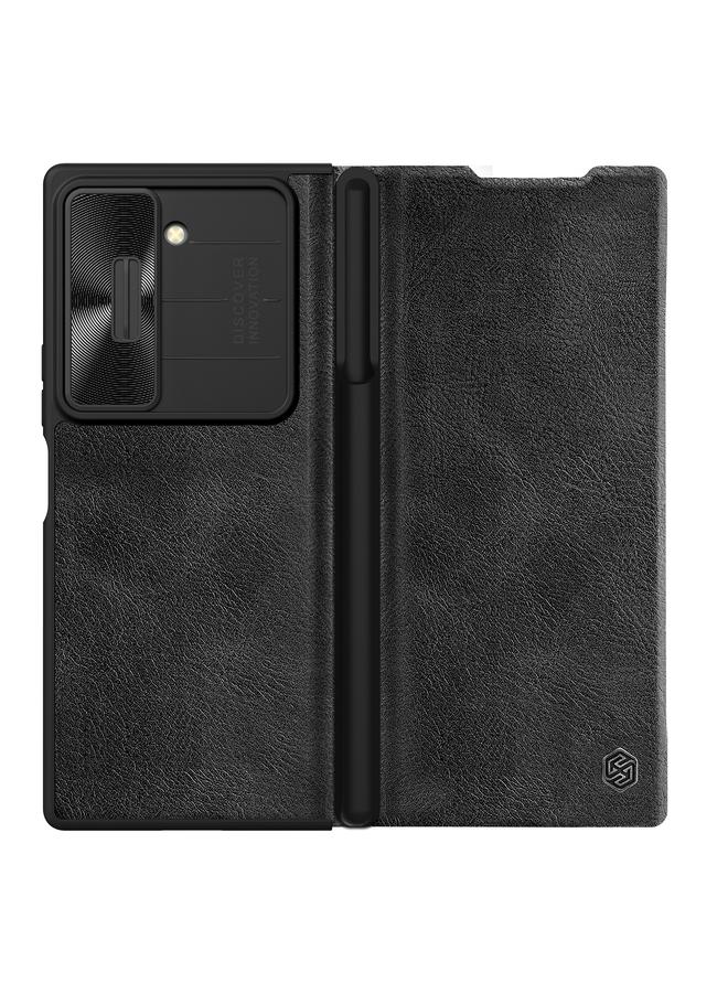 Nillkin Case For Samsung Galaxy Z Fold6 5G QIN Series Pro Sliding Camera Cover Design Leather Phone Case - Image 4