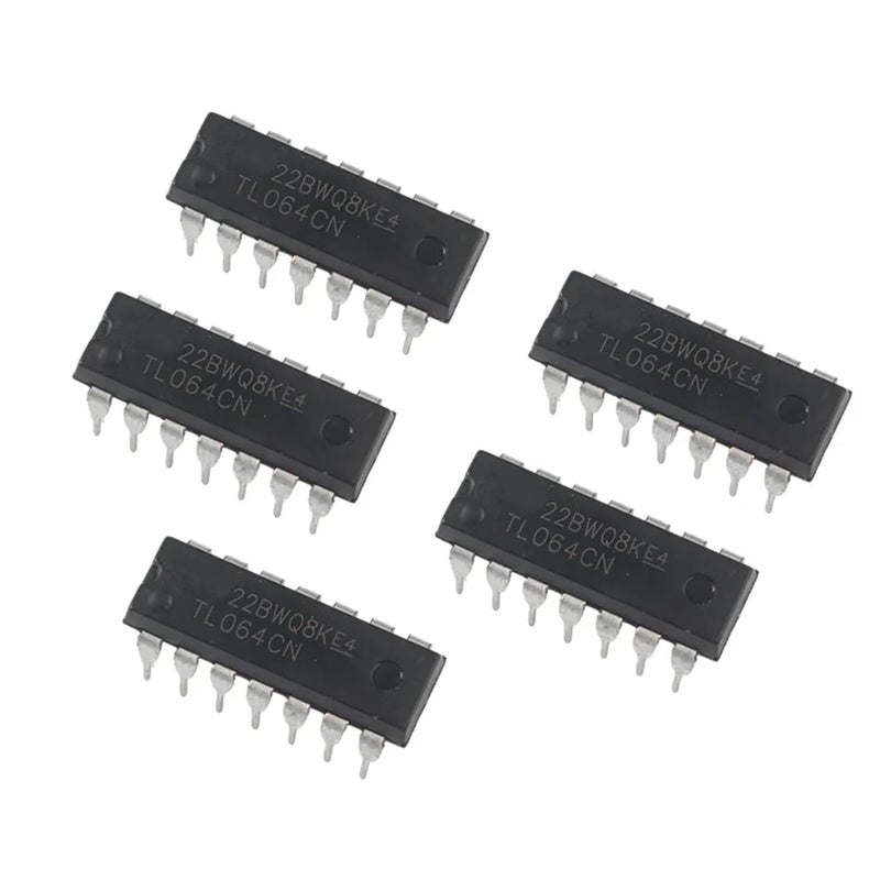 10/30pcs IC Set 6 Types TL062 TL064 TL072 TL074 TL082 TL084 DIP Integrated Circuits Electronic Kit Audio Amplifier(TL064-DIP14-10PCS) - Image 3