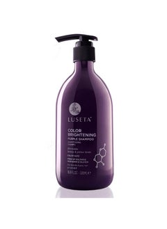 L LUSETA Luseta Purple Shampoo for Women - Blonde, Grey, Color Treated, Curly and Damaged Hair - 16.9oz, Sulfate & Paraben Free  - Image 1