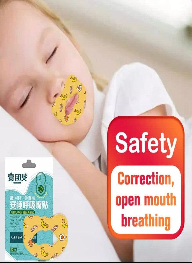 Tusig Mouth Tape for Sleeping, Kids Sleep Strips, Mouth Strips for Sleeping, Advanced Gentle Anti Snoring Devices for Less Mouth Breathing, Sleep Tape for Snoring Reduction(30 pcs) - Image 3