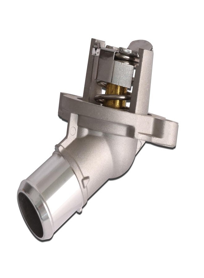Mocar7 Aluminum Engine Coolant Thermostat Housing Assembly Compatible with 2018-2025 Chevy Equinox 2016-2019 Cruze 2016-2025 Malibu 2018-2025 GMC Terrain 2016-2019 2021-2022 Buick Encore 1.5L 1.4L - Image 1